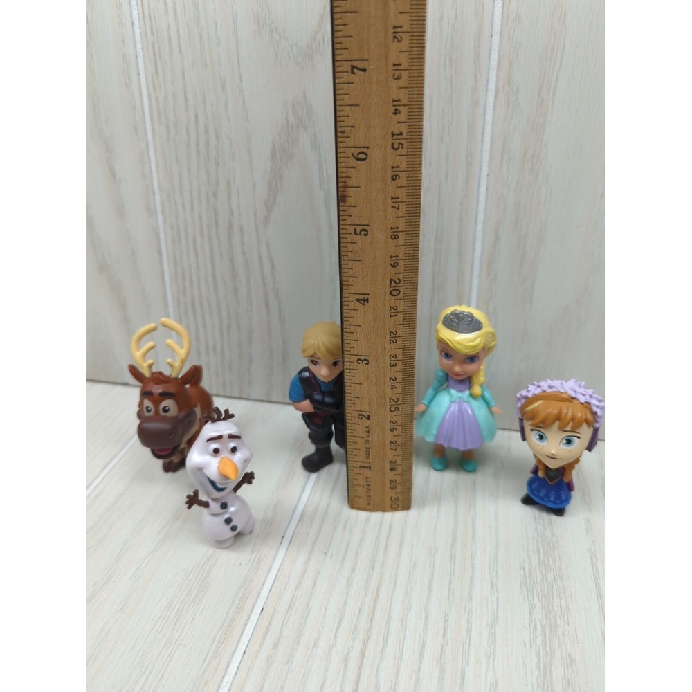 Disney Frozen Petites mini dolls posable Elsa Kristoff figures + Funko Anna Elsa - Picture 2 of 6